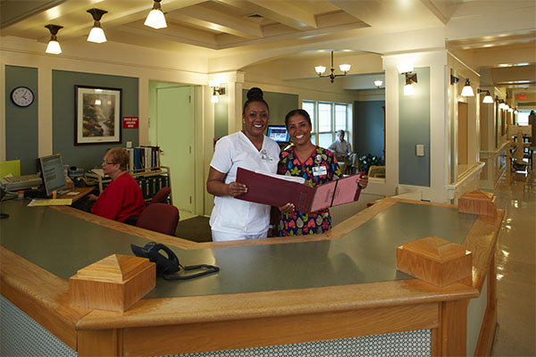 Photo of Nurses Station