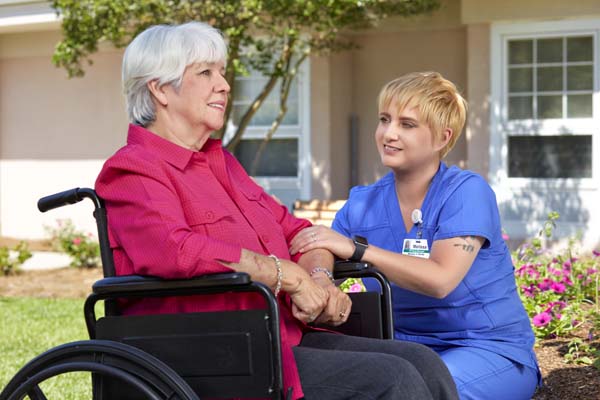 Photo of Patient and Staff Member